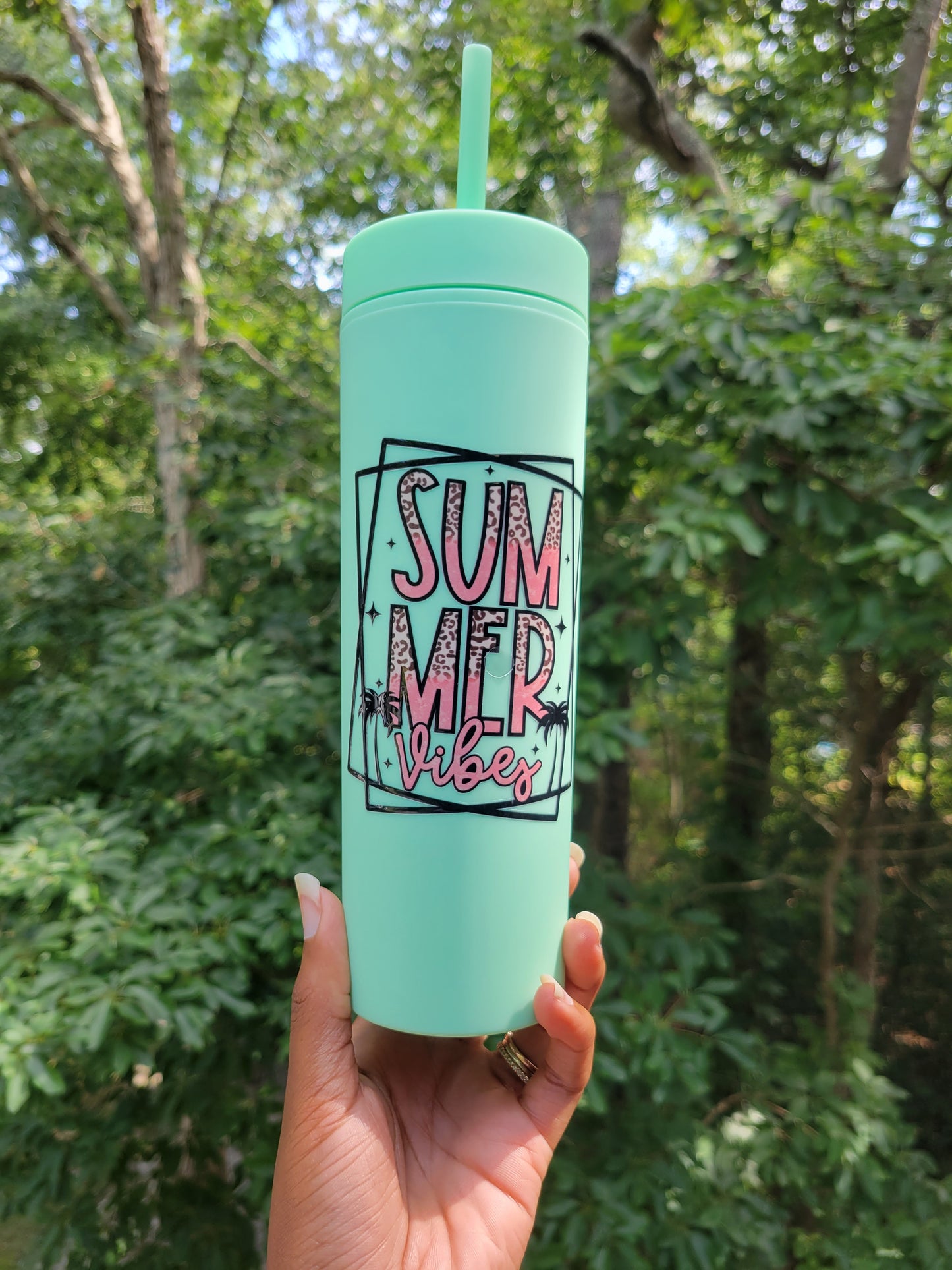 Retro Summer Vibes Tumbler