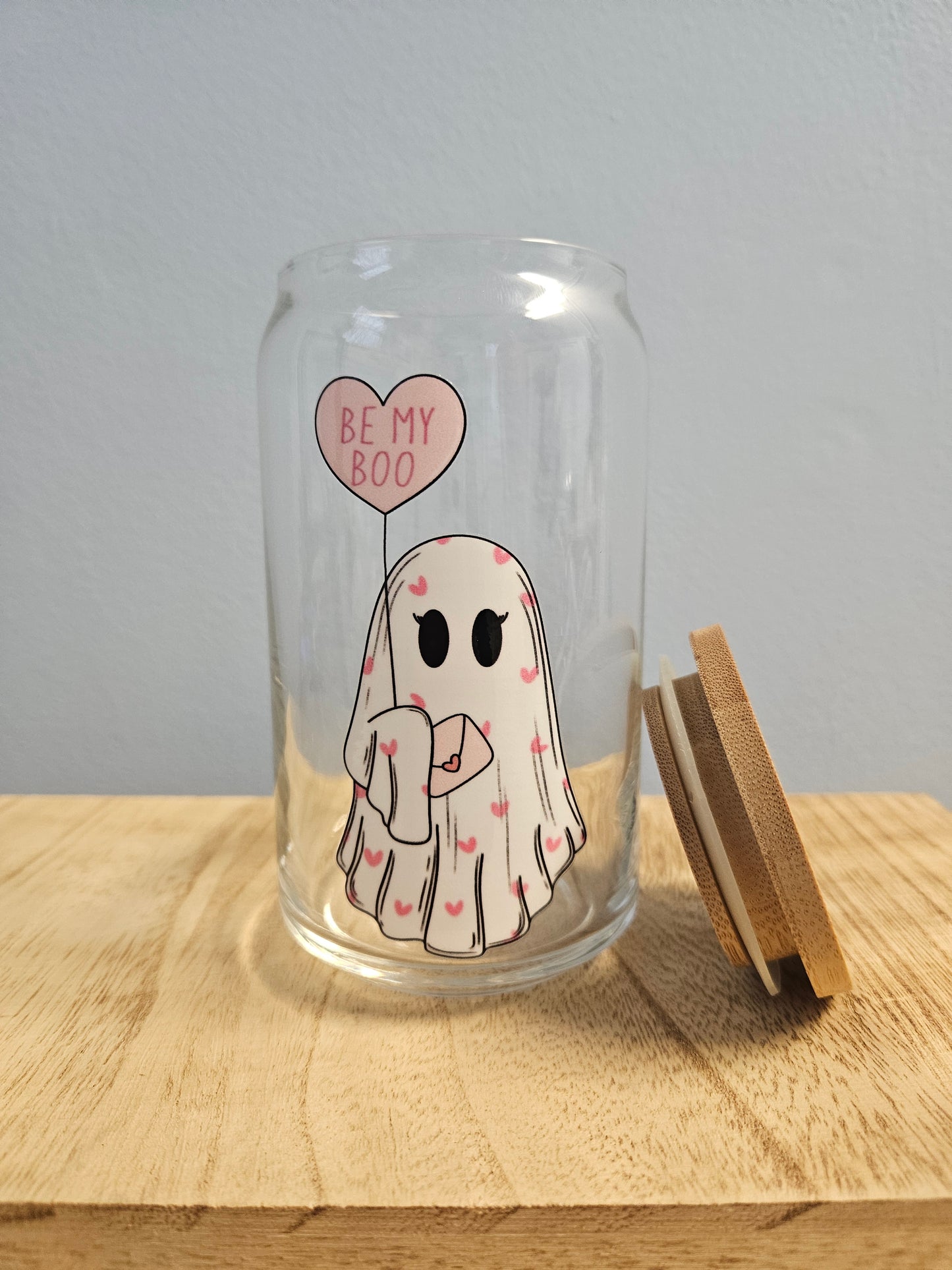 Be My Boo Can Glass