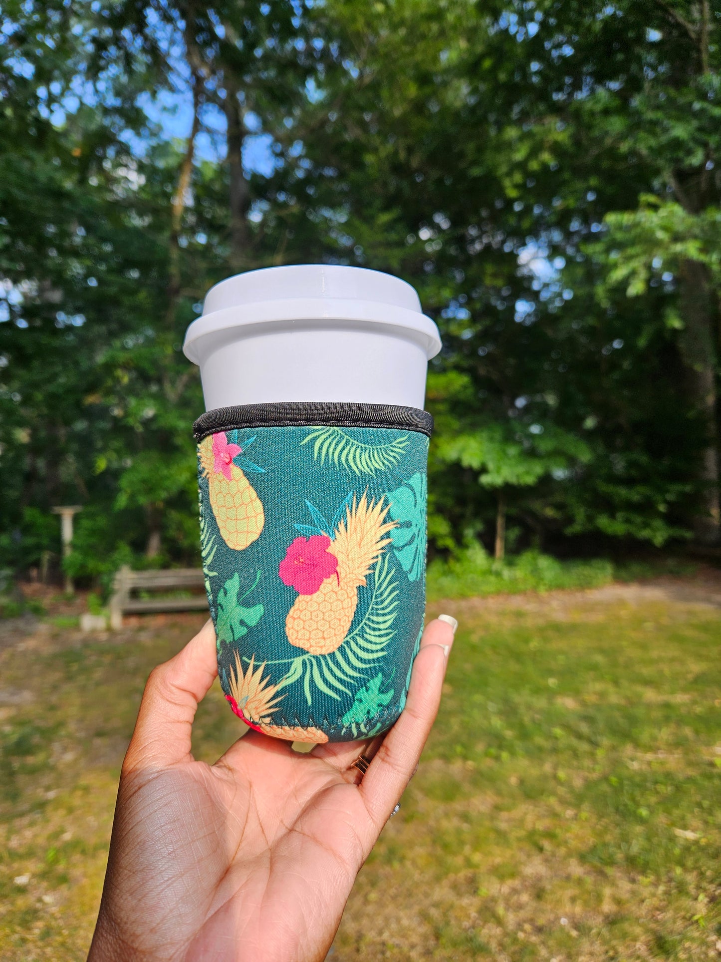 Pineapple Cup Koozie
