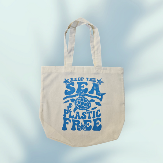 Keep the Sea Plastic Free Tote