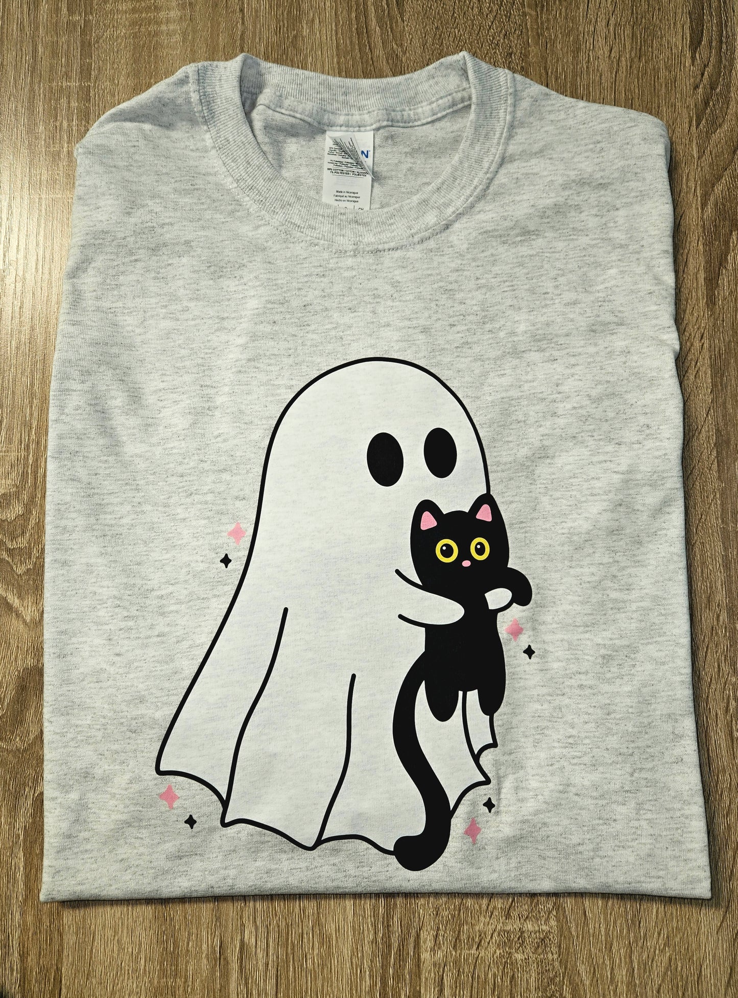 Ghost & Kitty Long Sleeve Shirt