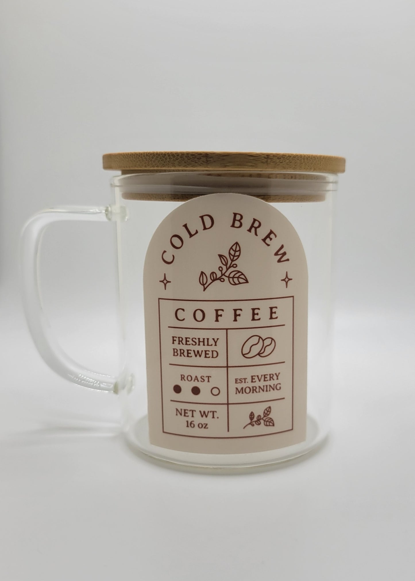 Cold Brew Glass Mug