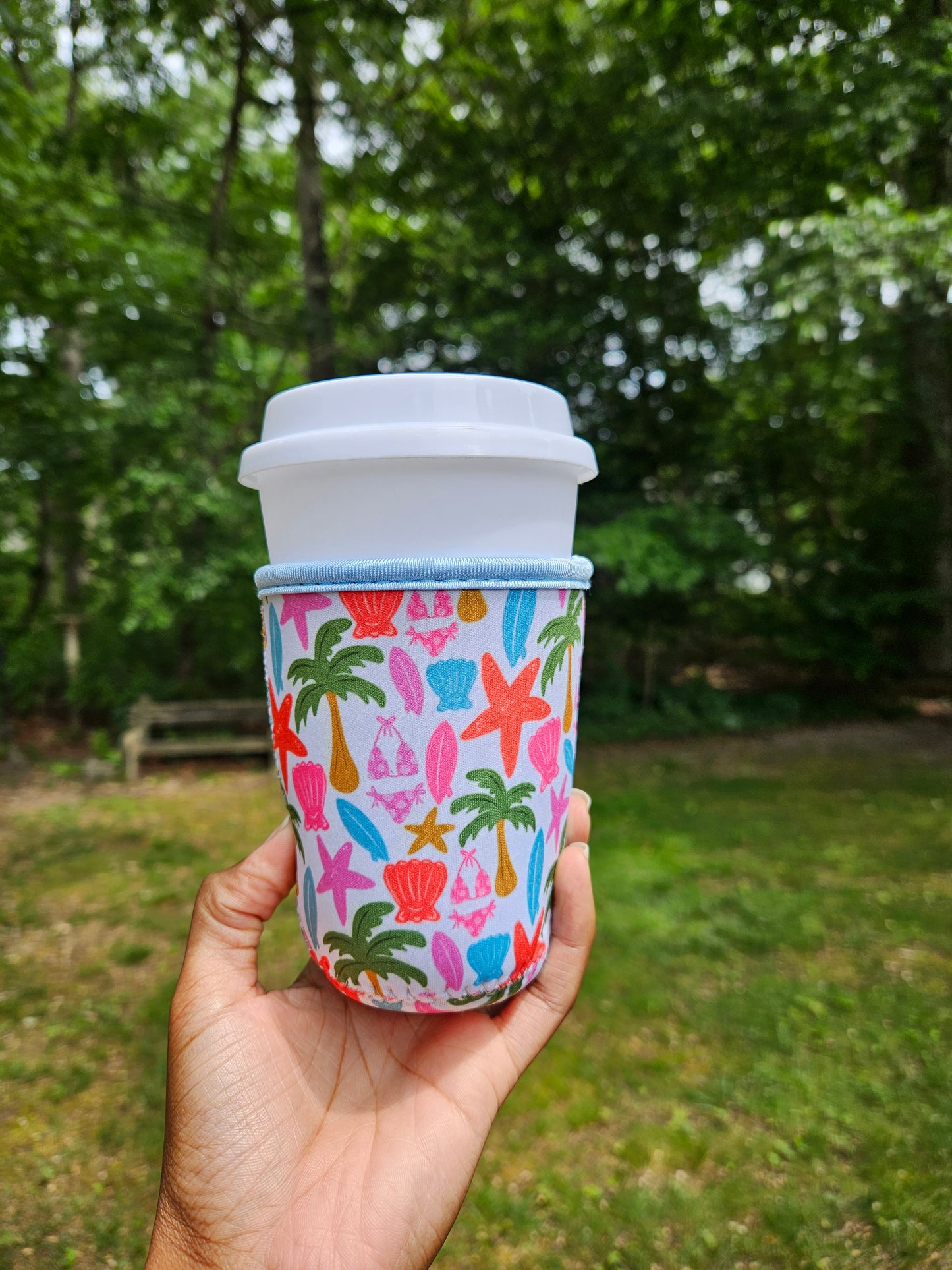 Beachy Cup Koozie