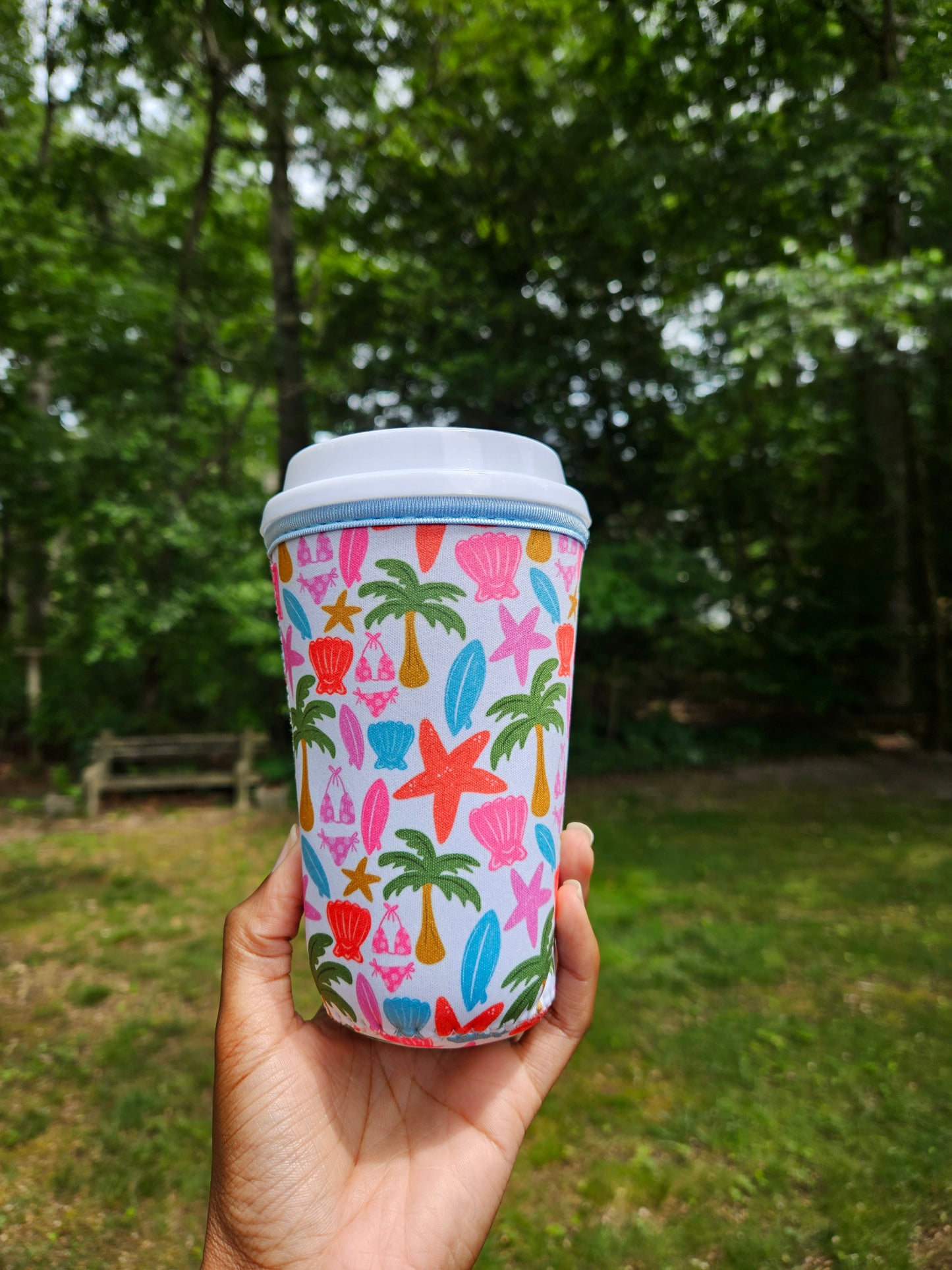 Beachy Cup Koozie