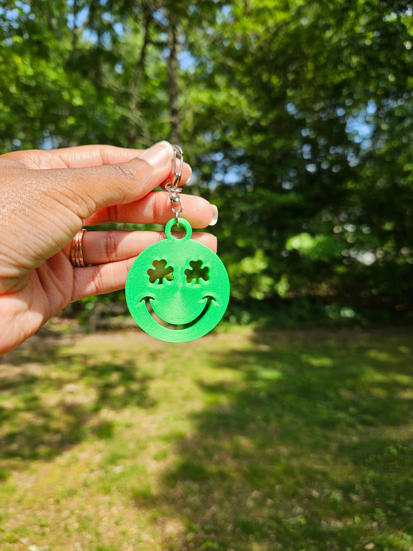 Happy Face Keychains