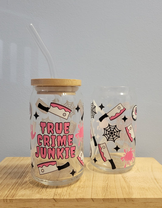 True Crime Junkie Can Glass