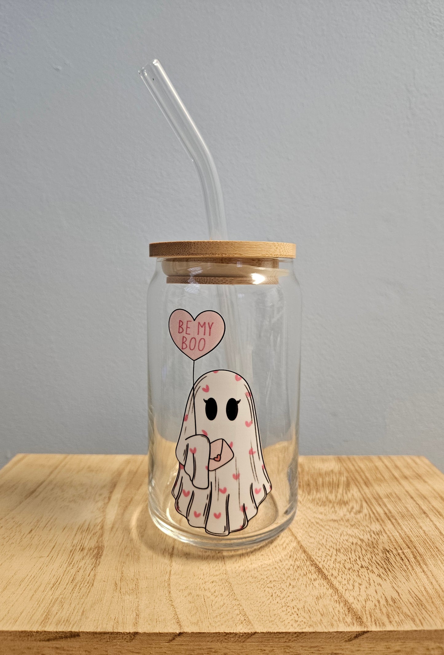 Be My Boo Can Glass