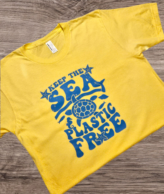 Keep the Sea Plastic Free Tshirt