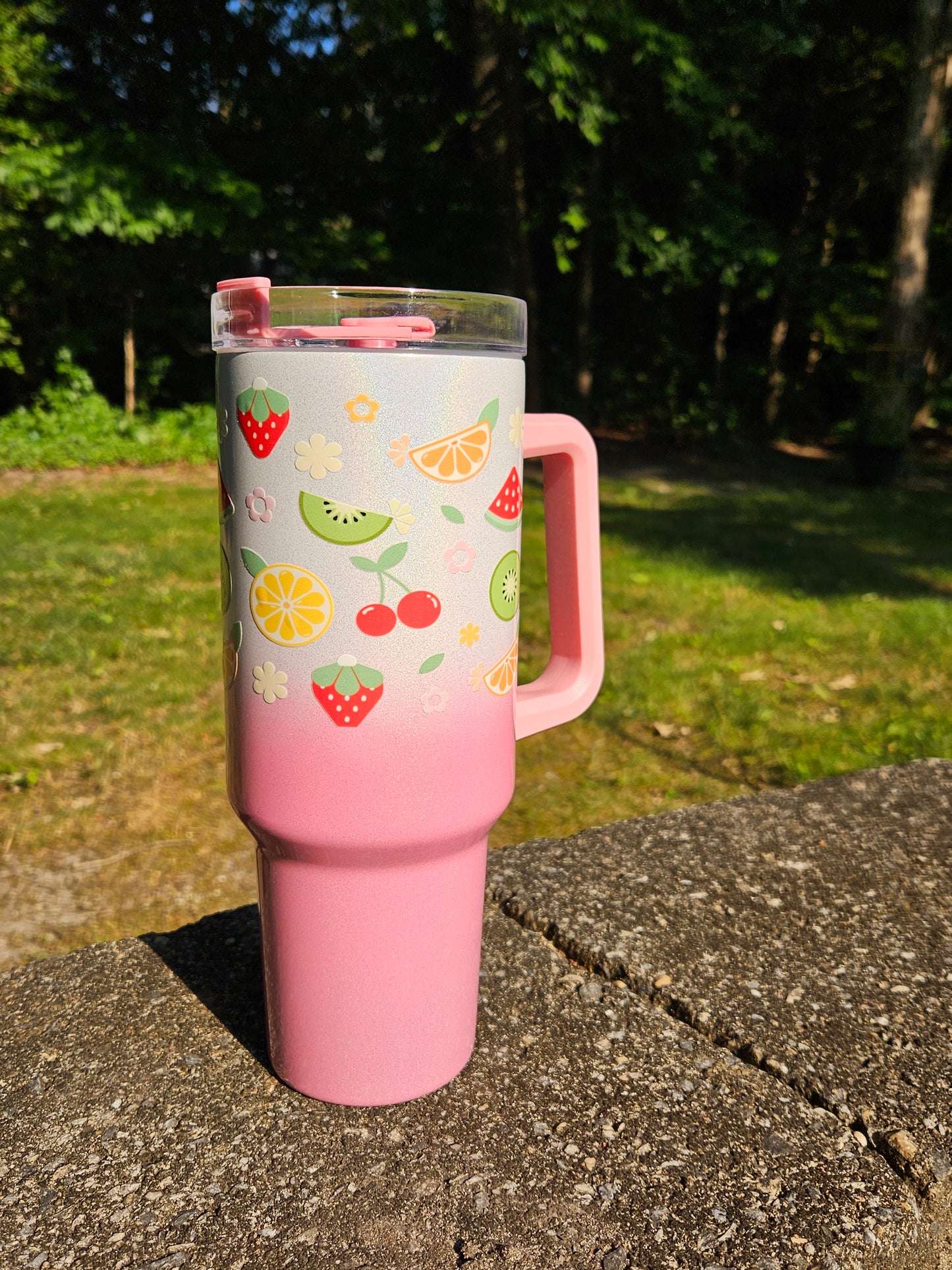 Summer Fruit Traveler Tumbler