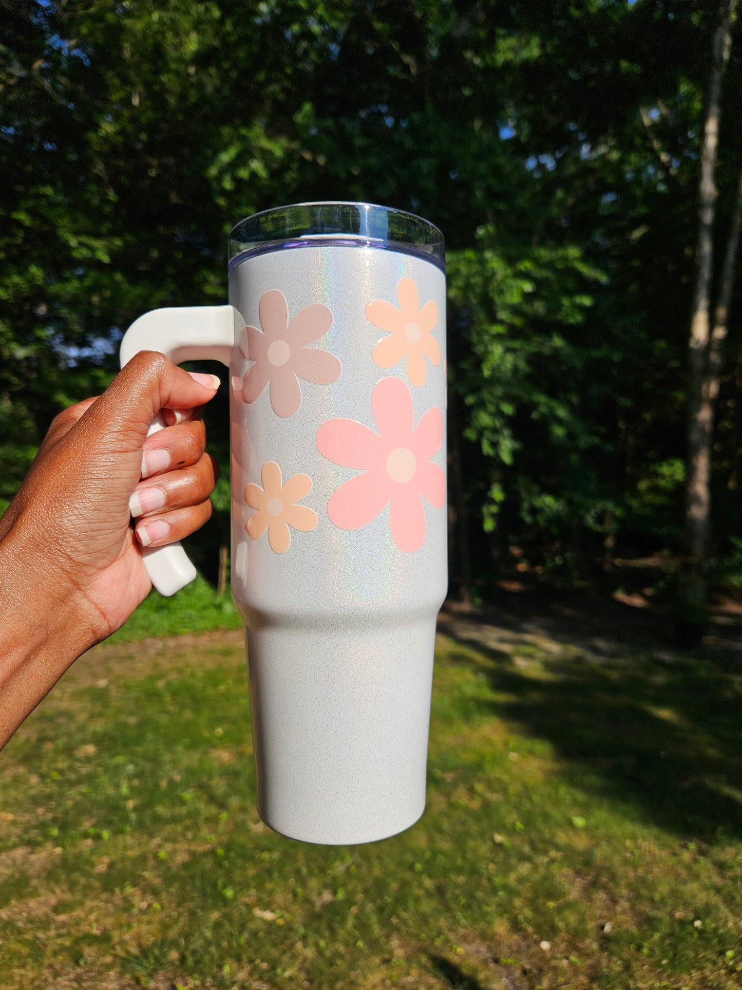 Pastel Daisy Tumbler