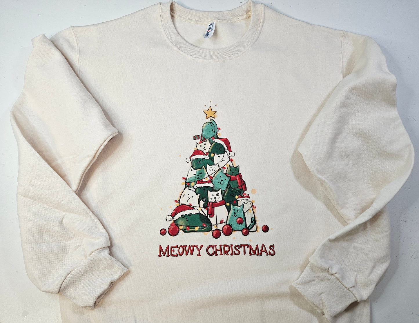 Meowy Christmas Crewneck