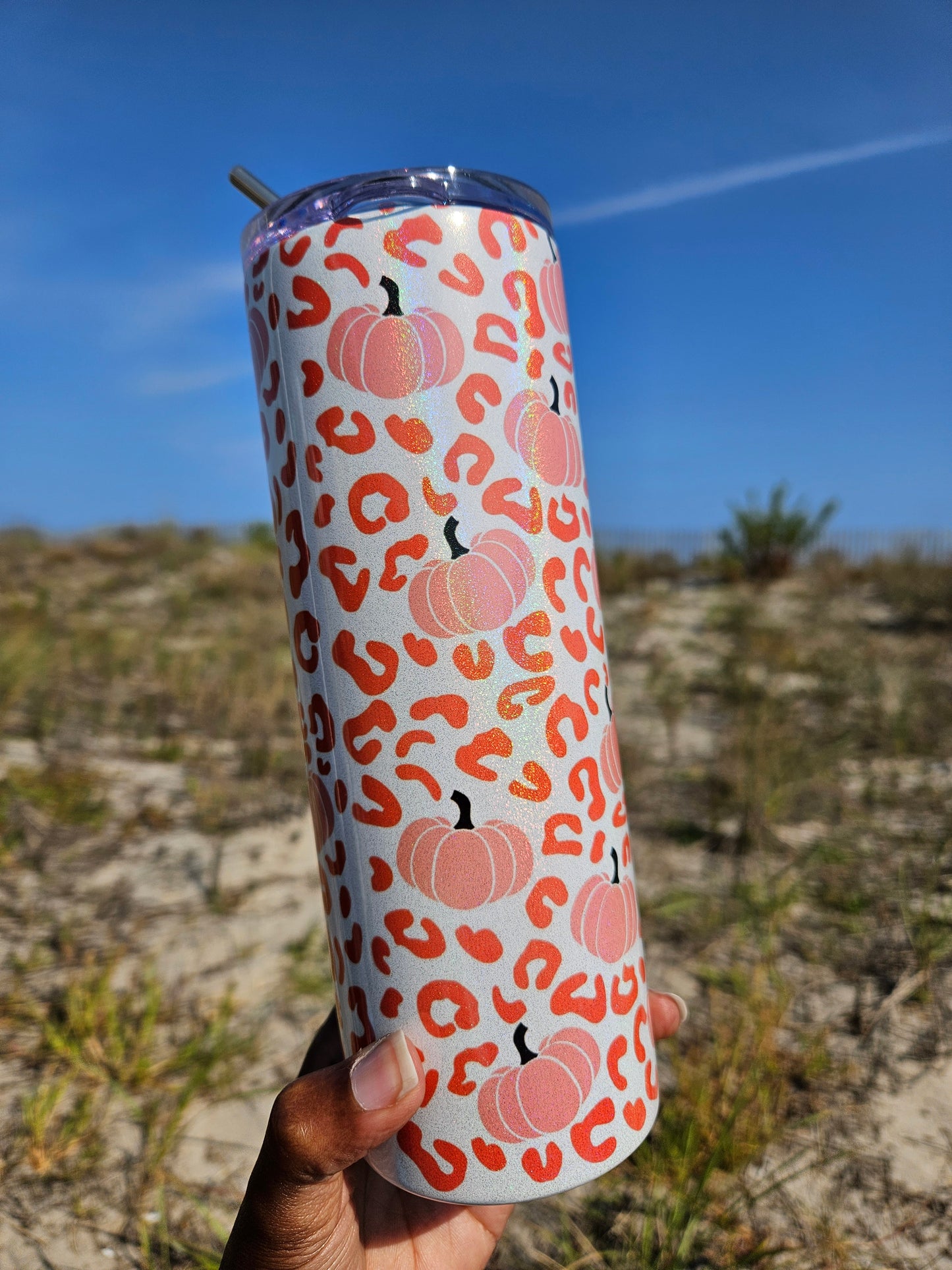 Leopard Pumpkin Tumbler