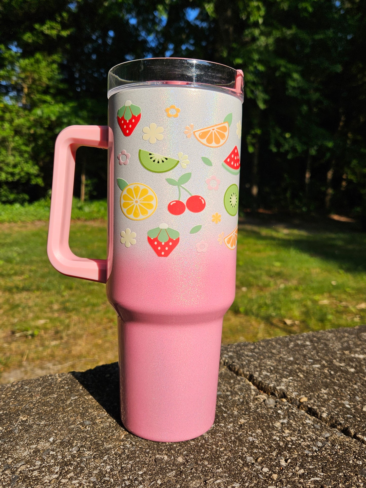 Summer Fruit Traveler Tumbler