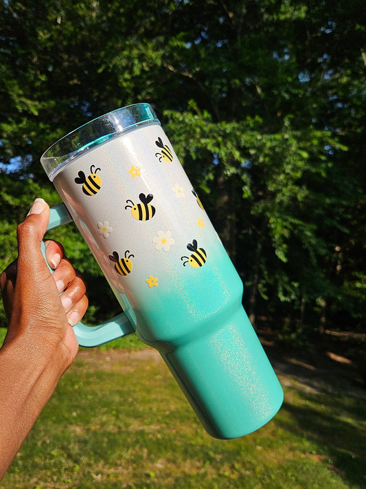 Honeybee Traveler Tumbler