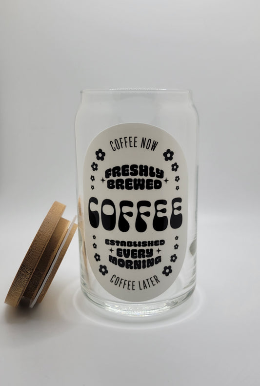 Fresh Brewed Coffee Cup