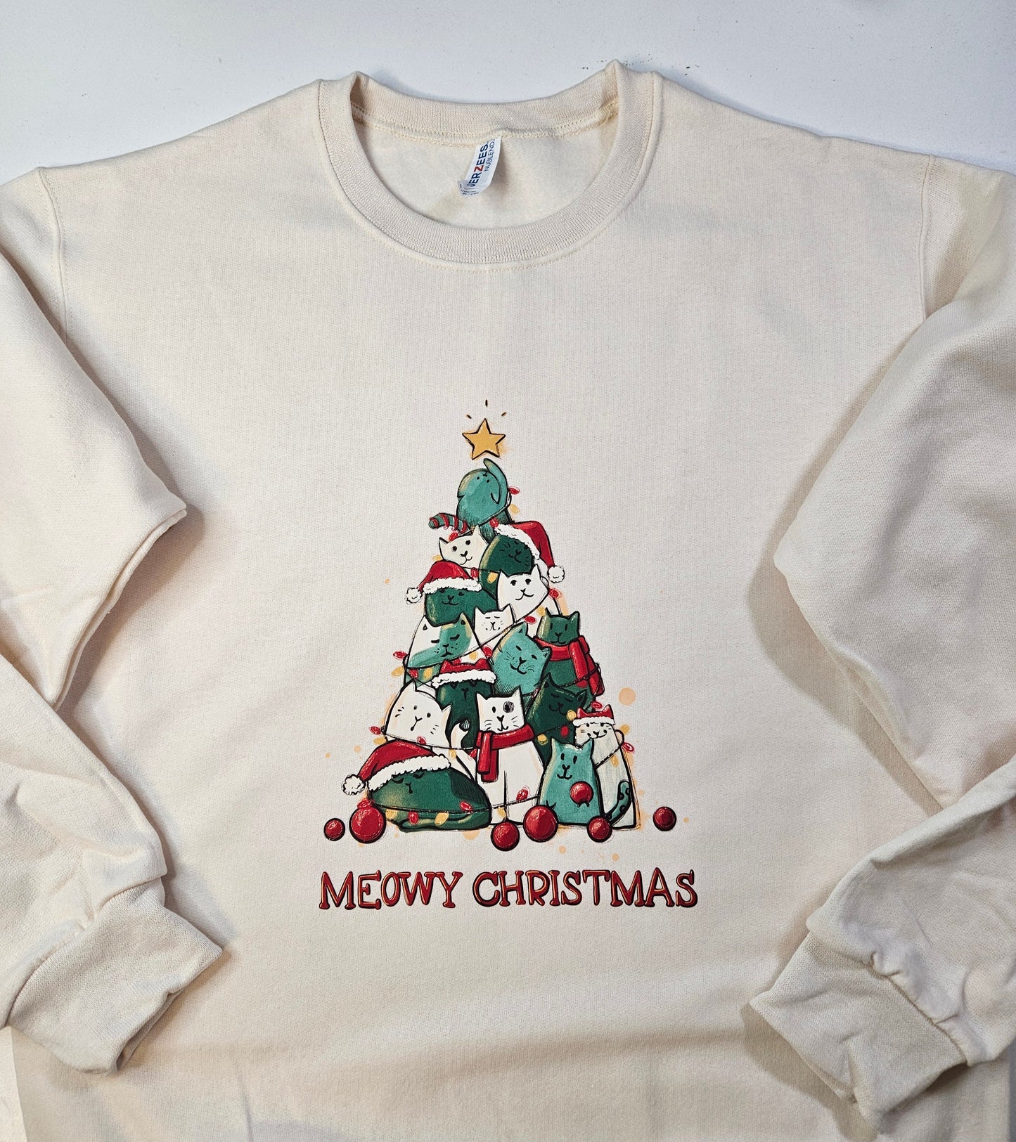 Meowy Christmas Crewneck