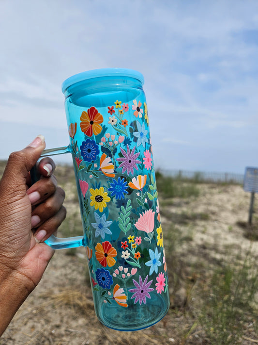 Summer Flowers Tumbler