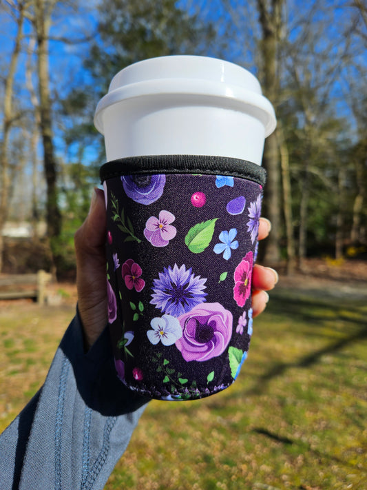 Floral Cup Koozie