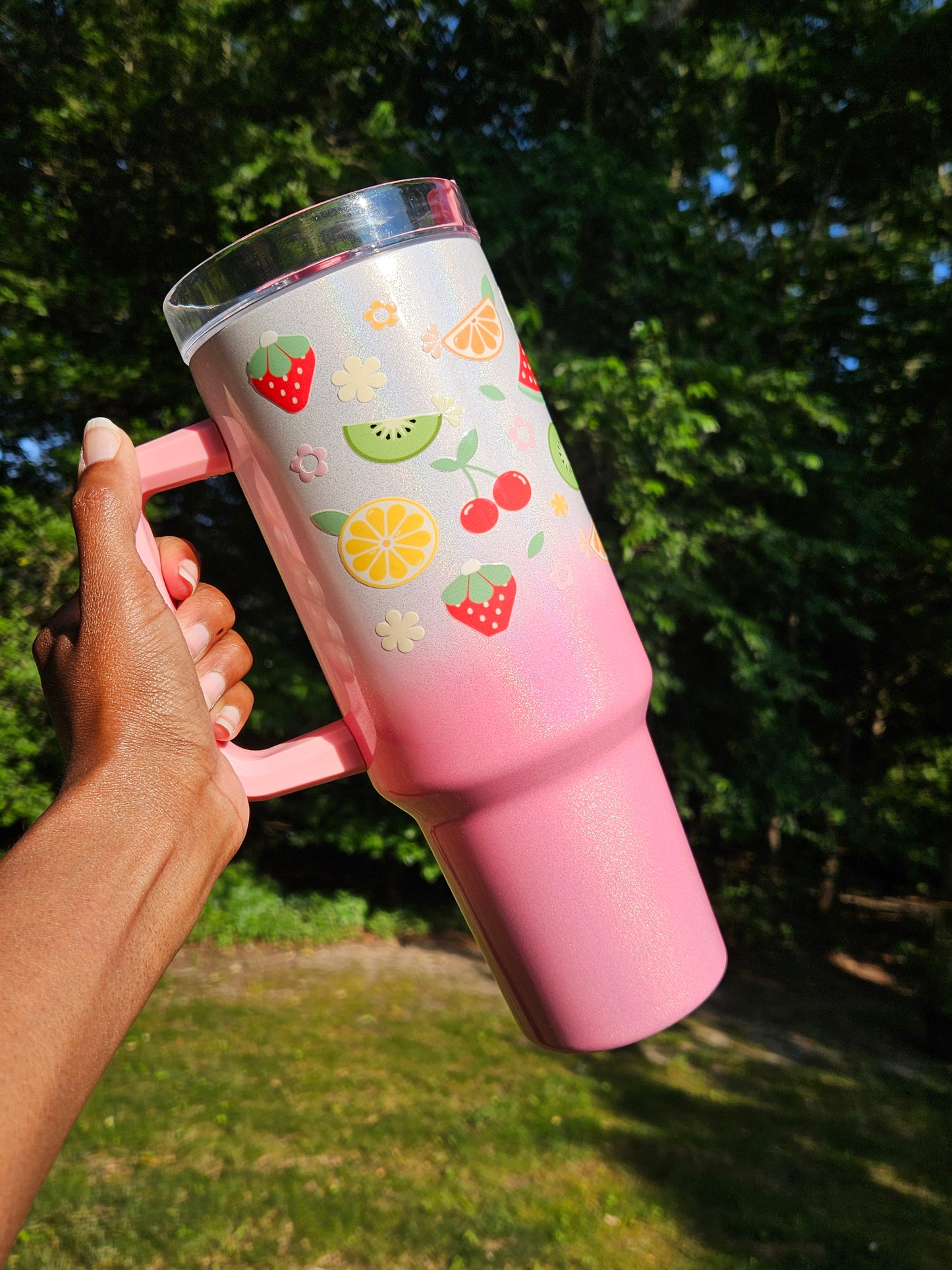 Summer Fruit Traveler Tumbler