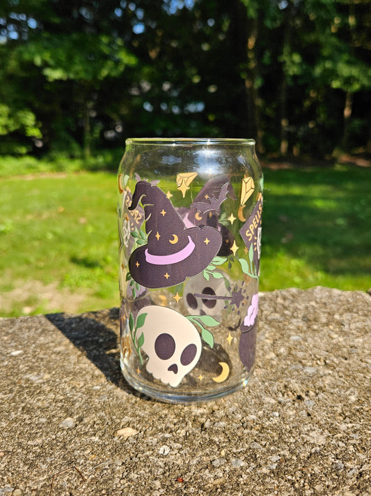 Witch Spells Can Glass