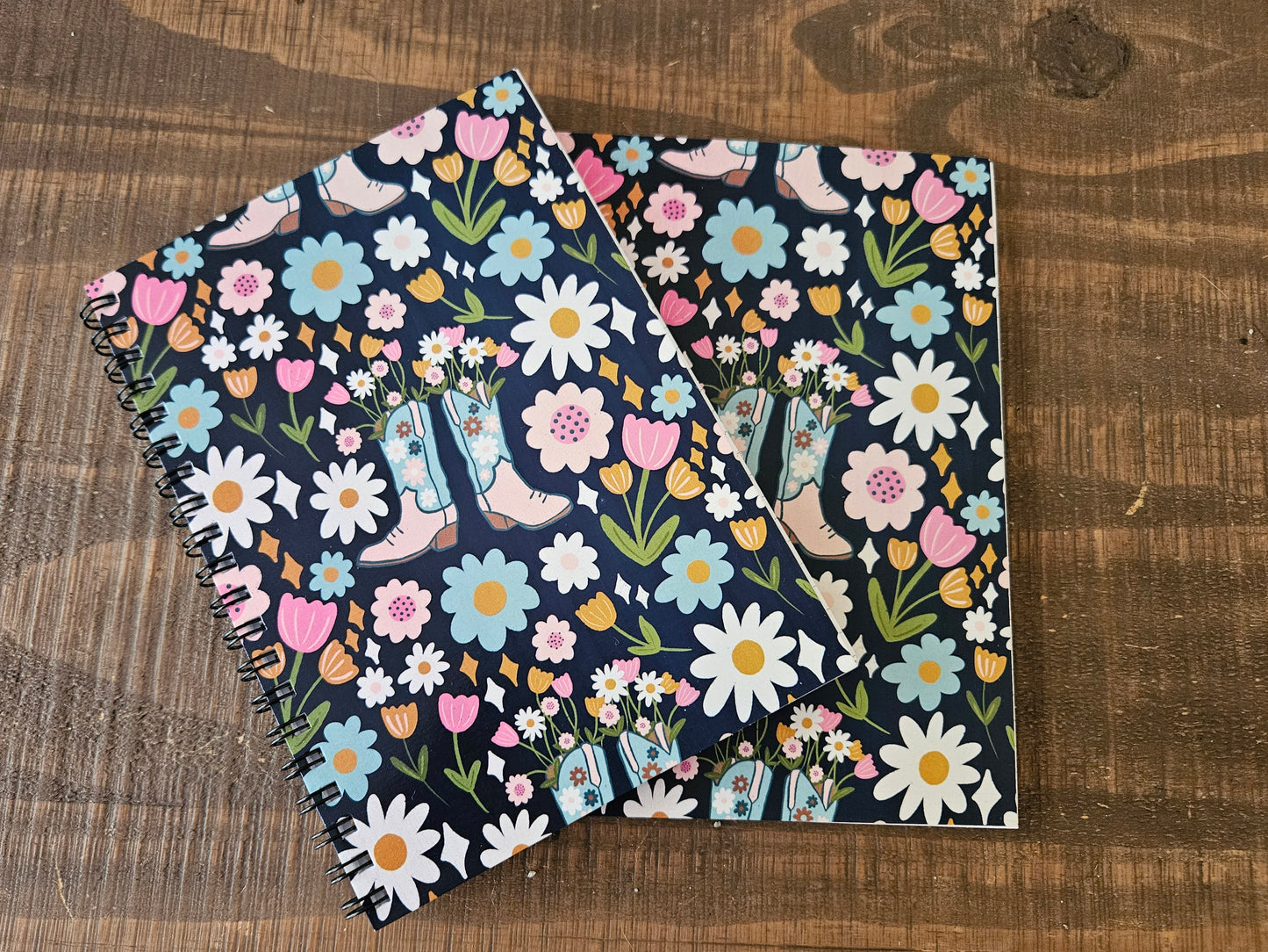 Boots & Bouquets Notebook