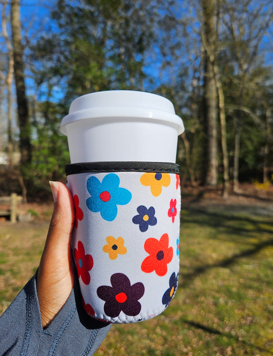 Flower Power Cup Koozie