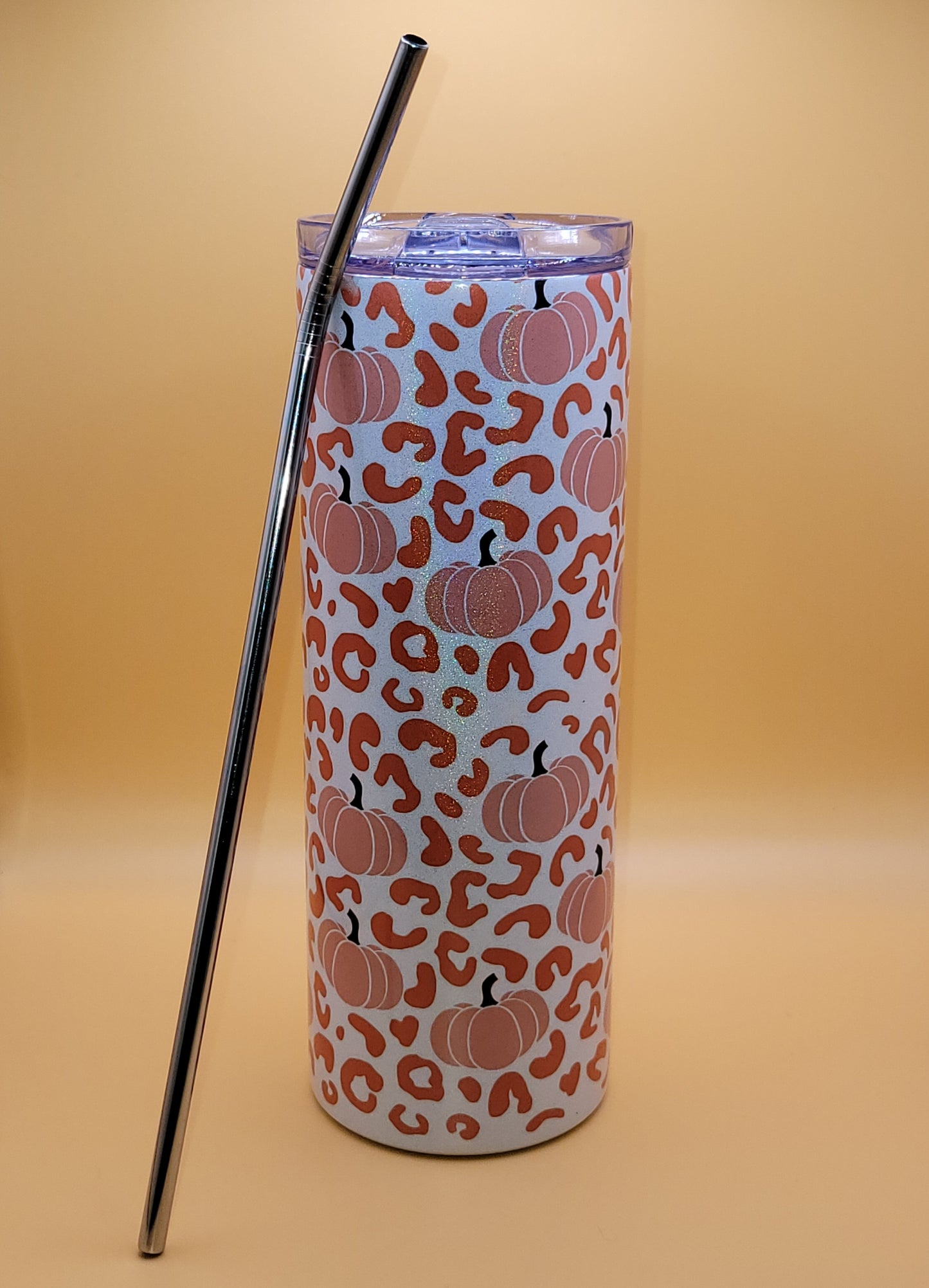 Leopard Pumpkin Tumbler